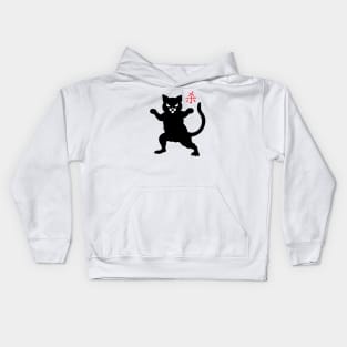 Kung Fu Cat Kids Hoodie